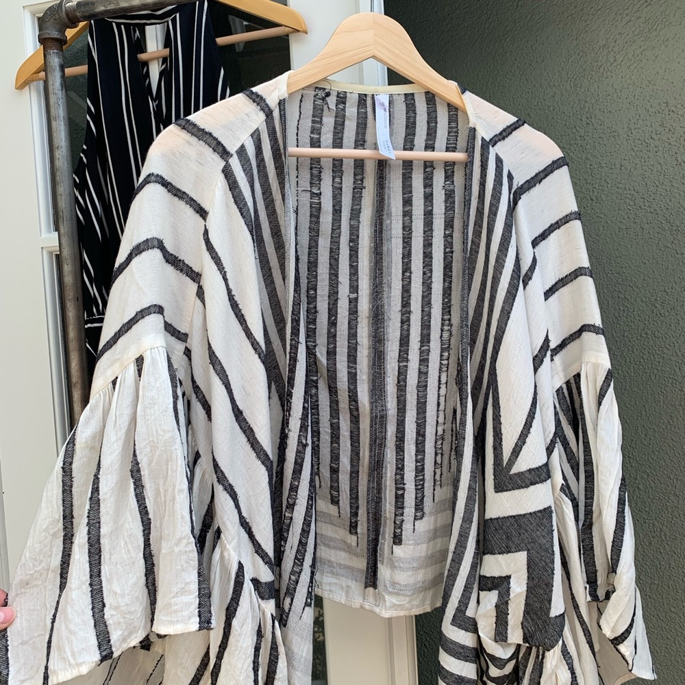 Anthropologie loose hanging cardigan.